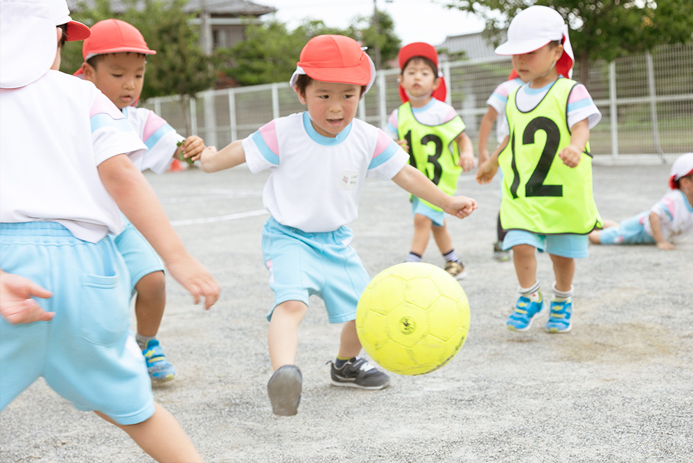 サッカー教室 Linkスポーツクラブ 愛知県 あま 津島 名古屋の幼児体育 サッカー教室